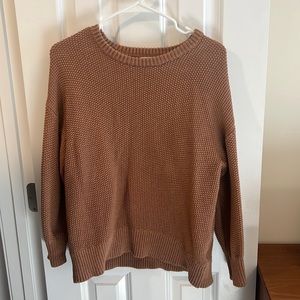 Tan sweater